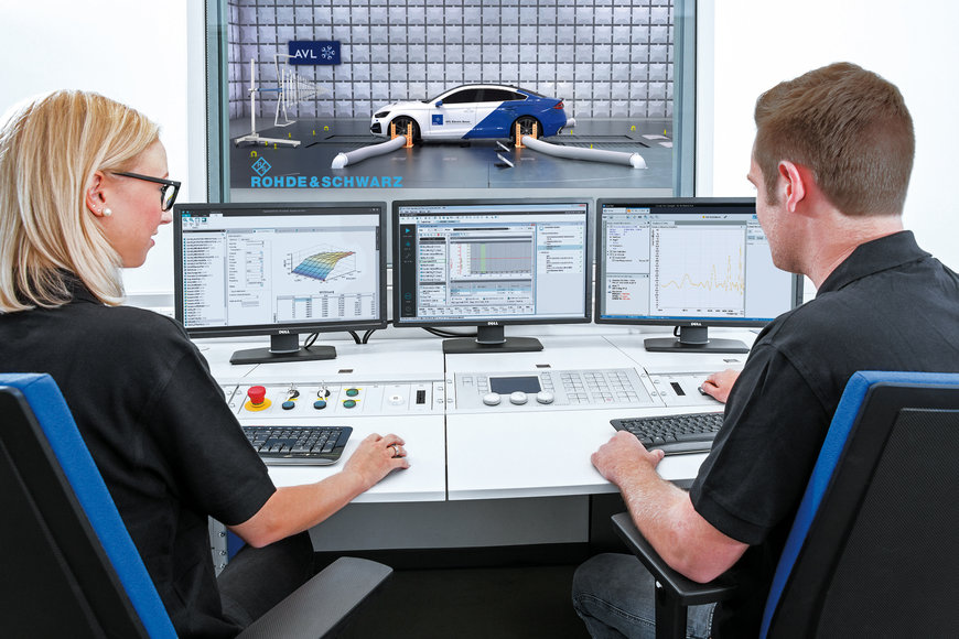 AVL et Rohde & Schwarz collaborent afin d'automatiser et d'accélérer l'exécution des tests CEM en conditions réelles de conduite